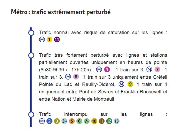 Greve Ratp Toutes Les Previsions D Un Vendredi 13 Septembre Noir Le Huffpost