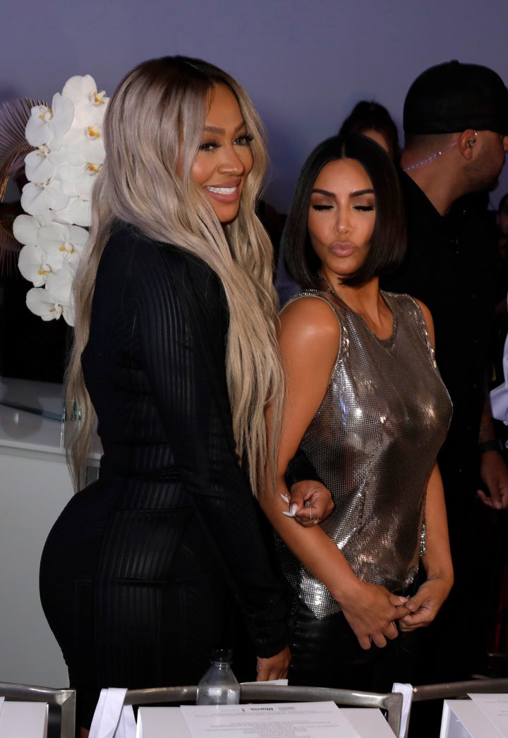 La La Anthony et Kim Kardashian 