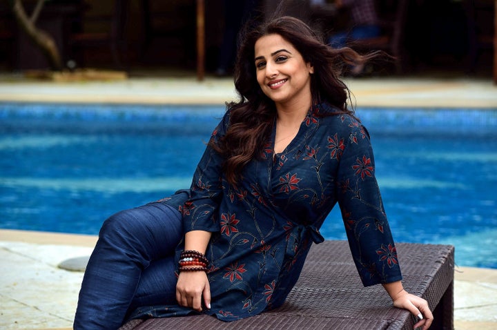 Bollywood actress Vidya Balan said she's worked to not feel guilty for not always being the perfect domestic caretaker to her husband.