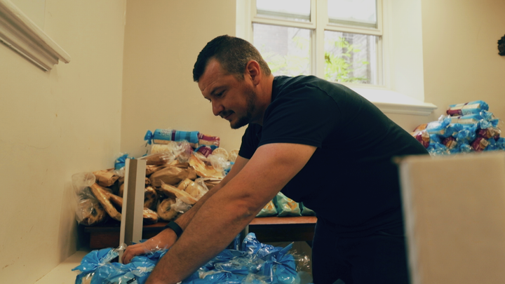 Rev. Christian Harvey is the director of the Warming Room Community Ministries at St. John’s Anglican Church.