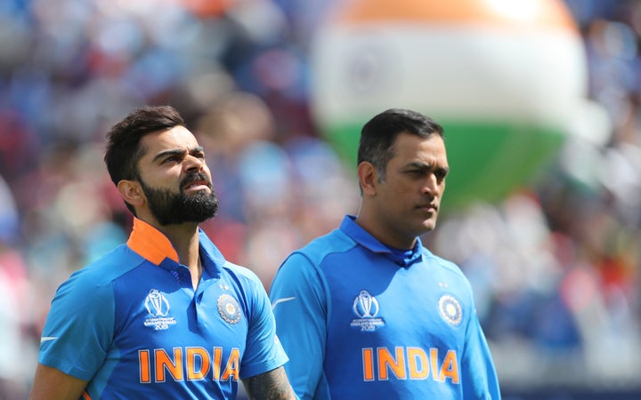 File image of Virat Kohli and MS Dhoni. 