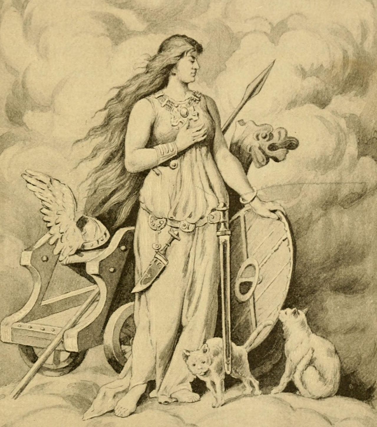 H Θεά Φρέγια (Freya ή Freyja)