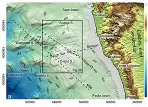 L'area in cui si trova il complesso