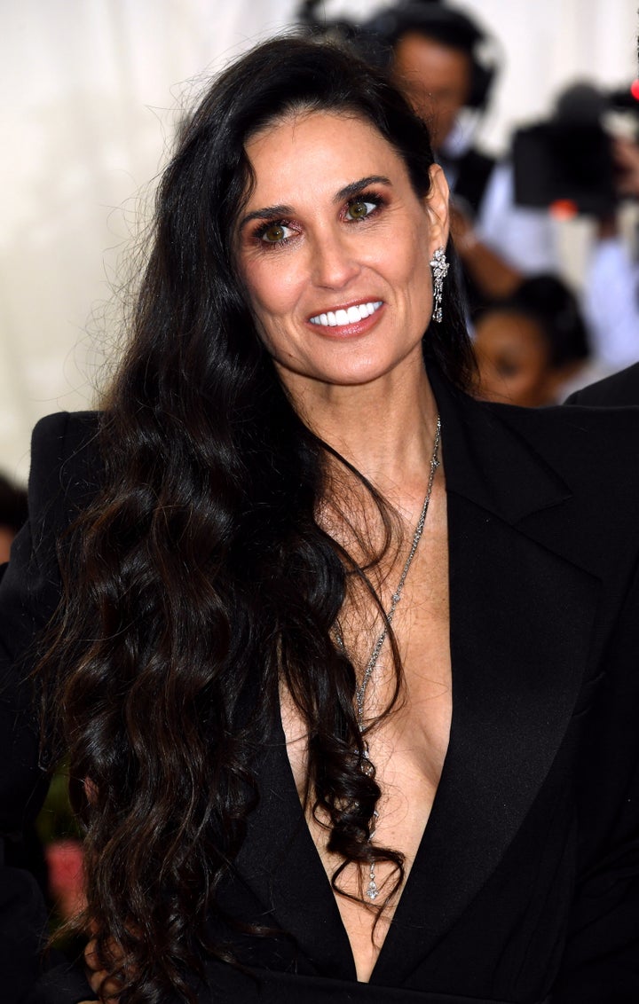 Moore attending the Metropolitan Museum of Art Costume Institute Benefit Gala 2019 in New York.