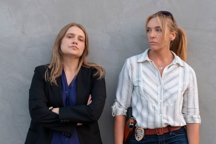 Merritt Wever and Toni Collette in "Unbelievable"