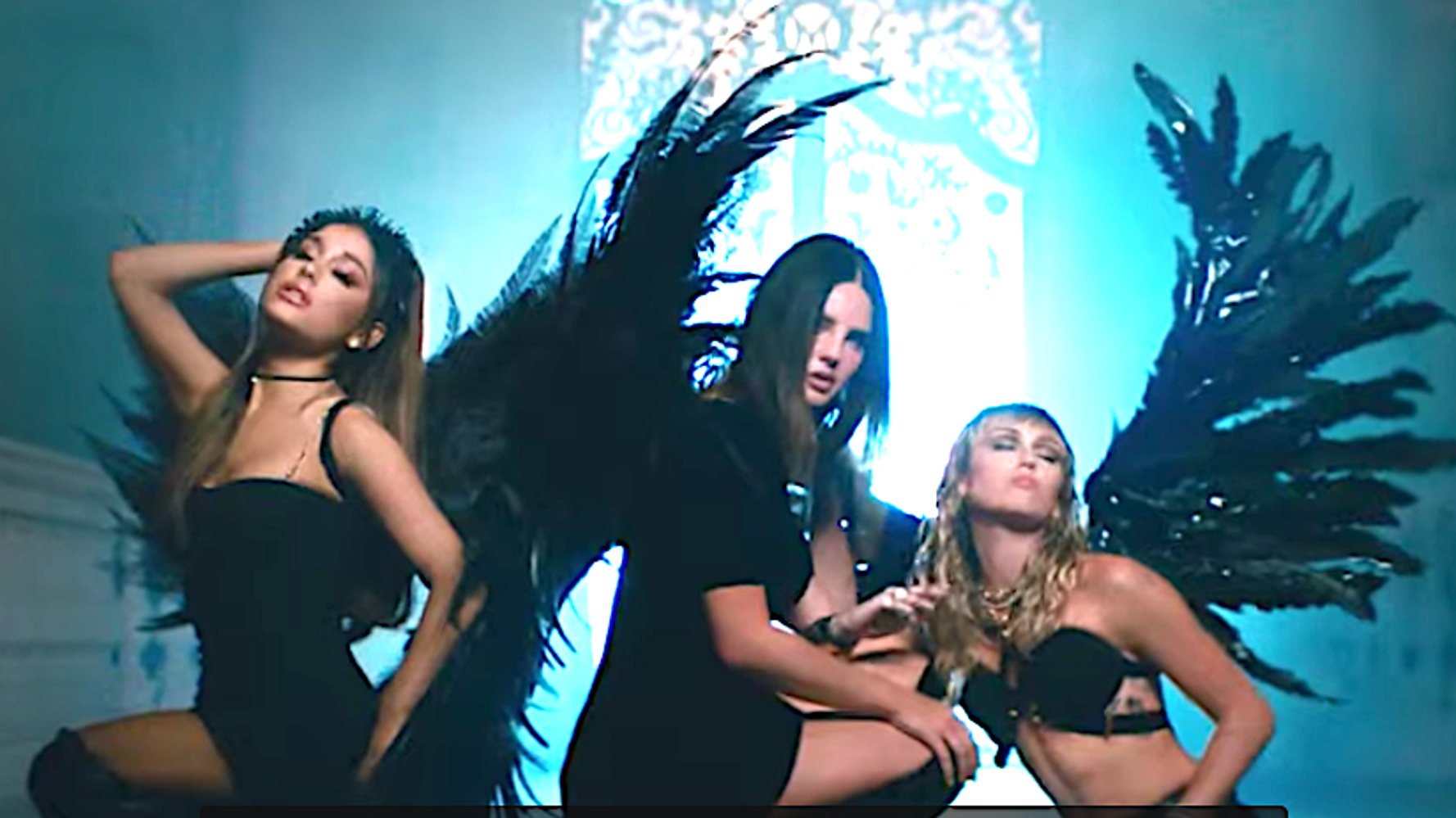 Ariana Grande, Miley Cyrus, Lana Del Rey Soar In 'Don't Call Me Angel' |  HuffPost Entertainment