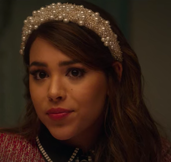 Lu, durante una secuencia de la segunda temporada de <i>Élite</i>.