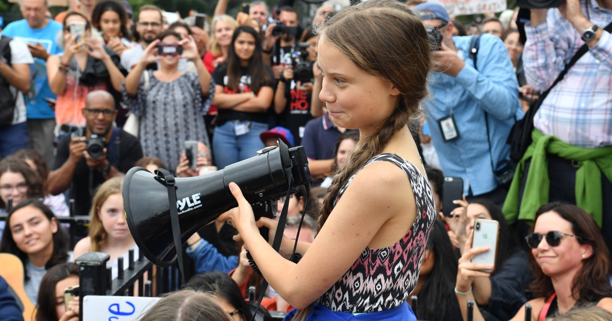 Greta Thunberg Takes Climate Strike To Trump’s White House