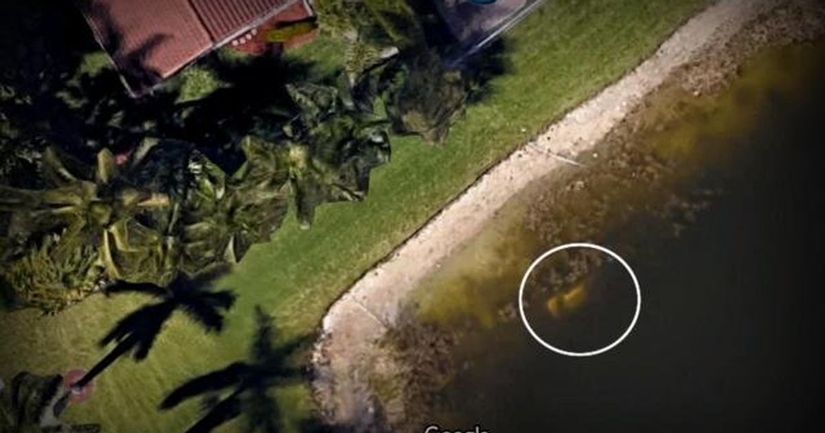 グーグルアースが22年前に失踪した車を発見 中から遺体も 元住民が池に沈んだ 何か に気づく 米フロリダ ハフポスト