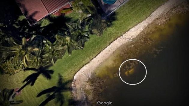 グーグルアースが22年前に失踪した車を発見 中から遺体も 元住民が池に沈んだ 何か に気づく 米フロリダ ハフポスト