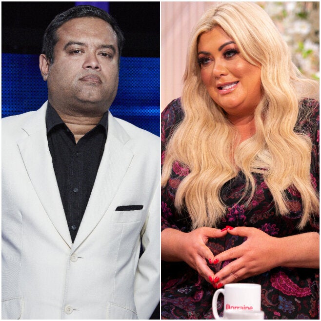 Paul Sinha and Gemma Collins