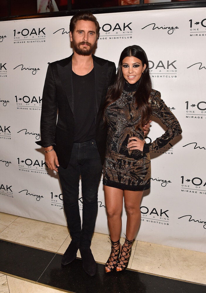 Kourtney Kardashian & Scott Disick