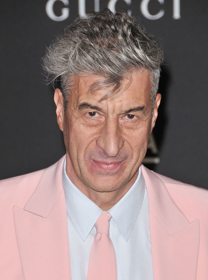 Maurizio Cattelan arrives at the 2018 LACMA Art + Film Gala held at LACMA in Los Angeles, CA on Saturday, ?November 3, 2018. (Photo By Sthanlee B. Mirador/Sipa USA)