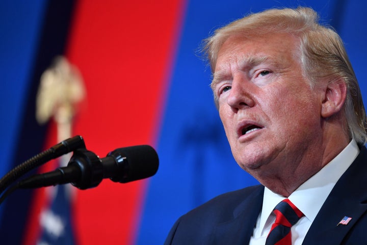 President Donald Trump came to the defense of his Supreme Court pick on Sunday while suggesting that Kavanaugh sue his accuse