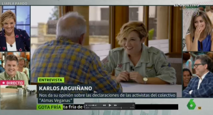 Karlos Arguiñano en 'Liarla Pardo'.