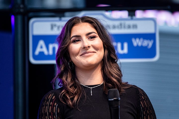 Bianca Andreescu will have a street named after her in her Mississauga Ont. hometown. 