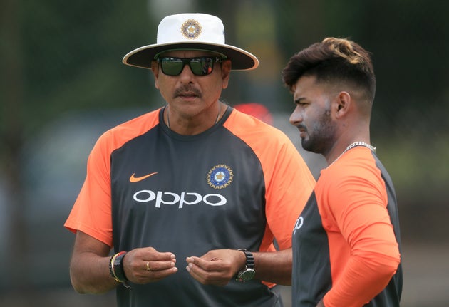 File image of Ravi Shastri and Rishabh