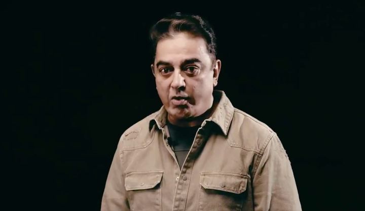 Kamal Haasan in a screen grab from the video