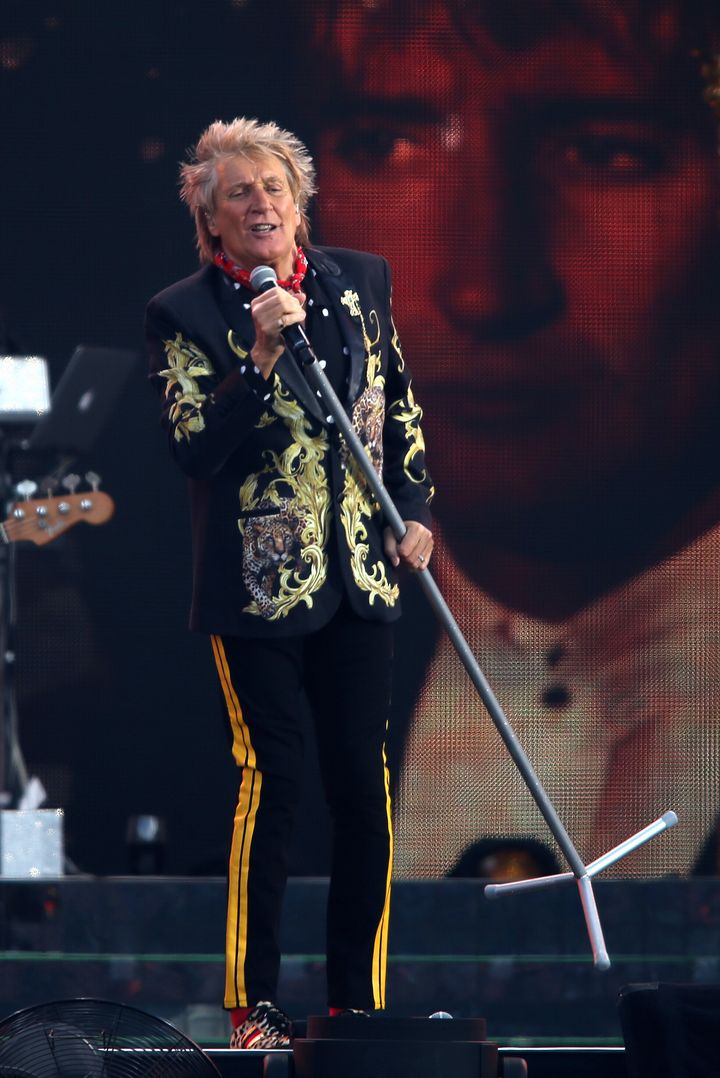 Sir Rod in concert earlier this year