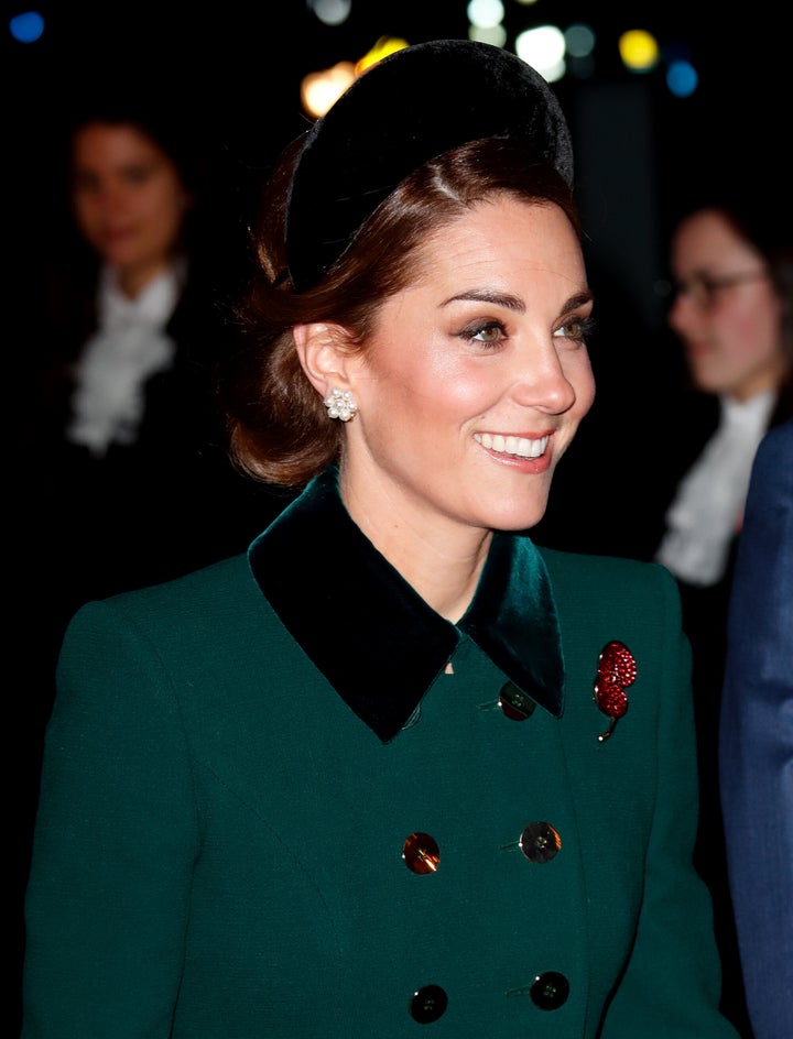 Kate Middleton apuesta por el recogido.