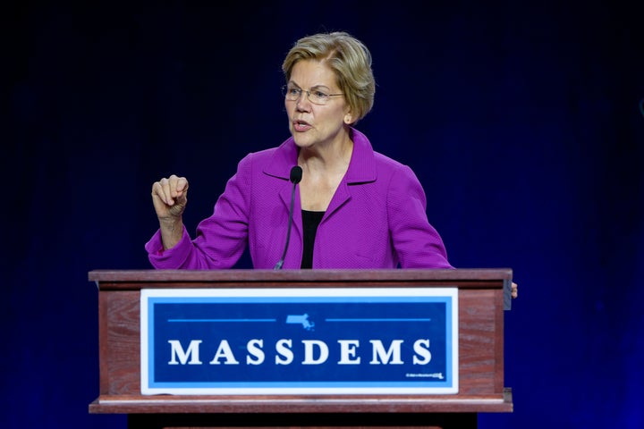 Sen. Elizabeth Warren of Massachusetts, a Democratic presidential hopeful, nabbed the big endorsement ahead of a campaign rally in New York City on Monday.