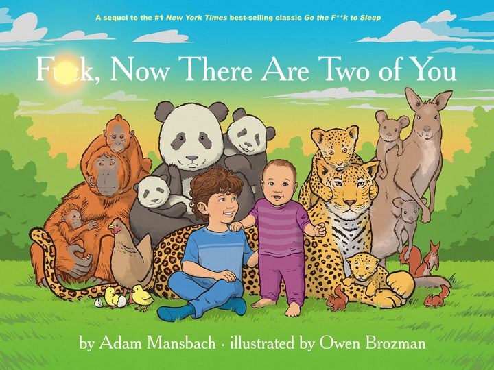 "Two is a million more kids than one," author Adam Mansbach says of his new kids book that's really for adults.