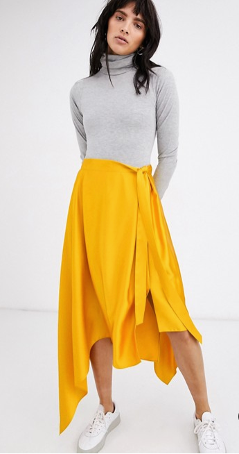 13 Satin Midi Skirts That Won't Fall Short This Season | HuffPost Life