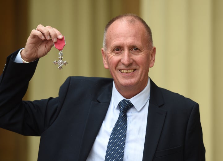 Unsworth was made an MBE for his services to cave diving in June