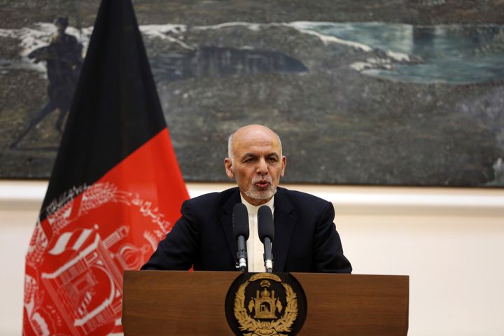 File image of Afghan President Ashraf Ghani.