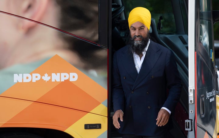 Le chef néo-démocrate Jagmeet Singh 