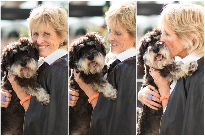 Mercedes Milá presenta 'Scott y Milá' sin separarse de su mascota