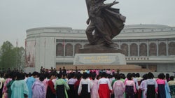 평양에서 '전쟁시대 일본'을