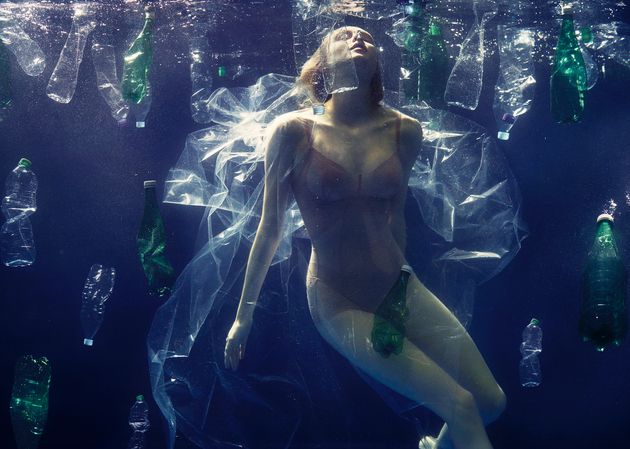 Ghostly Drowning In Plastic Photos Will Inspire You To Do Your Bit For The Environment