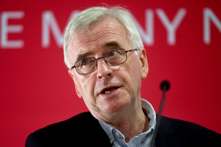 Embargoed to 2230 Wednesday August 28 File photo dated 13/7/2019 of John McDonnell who is set to say that spending announcements by Boris Johnson's new Government are "election gimmicks".