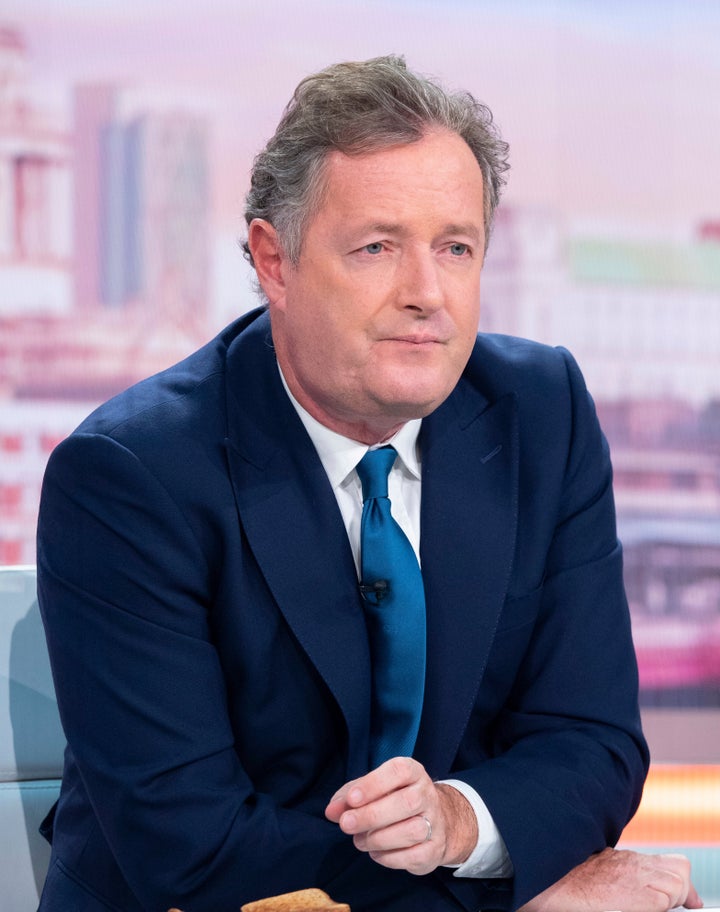 Piers during Wednesday's Good Morning Britain