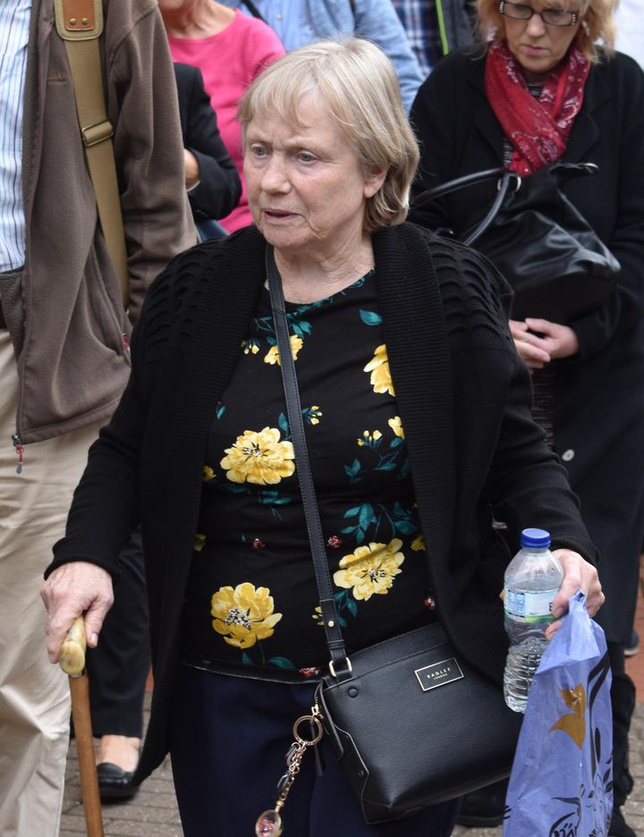 Mavis Eccleston has been cleared at Stafford Crown Court of murder and manslaughter 