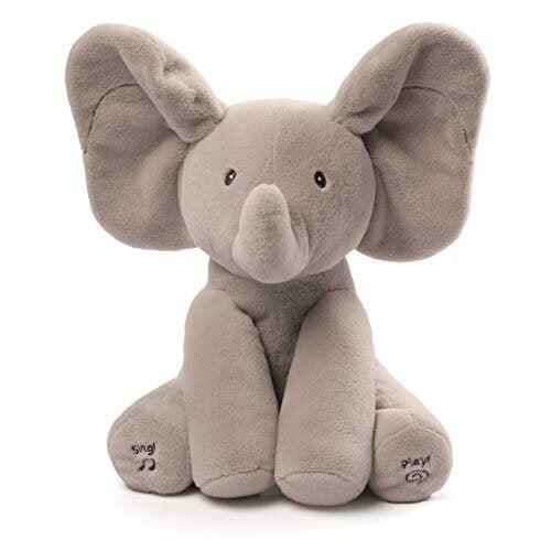 Many readers are buying this GUND stuffed elephant. 