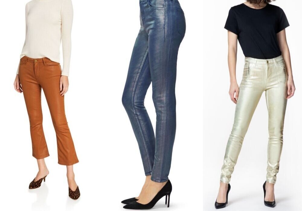 Agolde Womens Coated Denim High Rise Skinny Jeans Pants Burgundy Size -  Shop Linda's Stuff