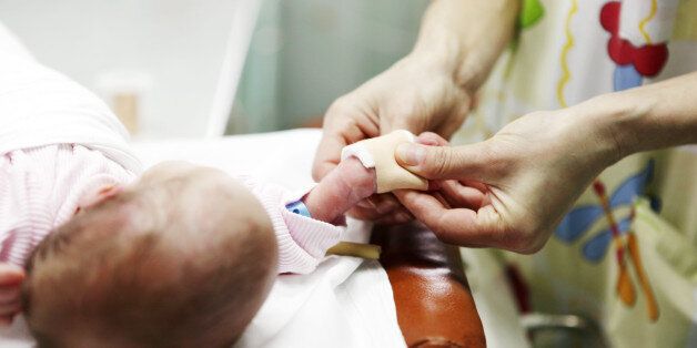 Baby Receiving Vaccine