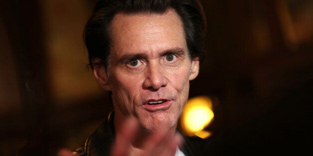 TORONTO, ON - SEPTEMBER 11: Actor/comedian Jim Carrey speaks to the media at the premiere of 'Jim & Andy: The Great Beyond' during the 2017 Toronto International Film Festival at Winter Garden Theatre on September 11, 2017 in Toronto, Canada. (Photo by J. Countess/WireImage)