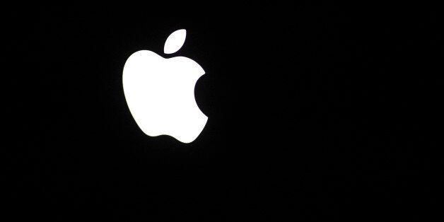 The Apple Inc corporate logo is pictured on rear side of the Macbook Pro notebook computer in Warsaw February 6, 2012. REUTERS/Kacper Pempel ( - Tags: BUSINESS)