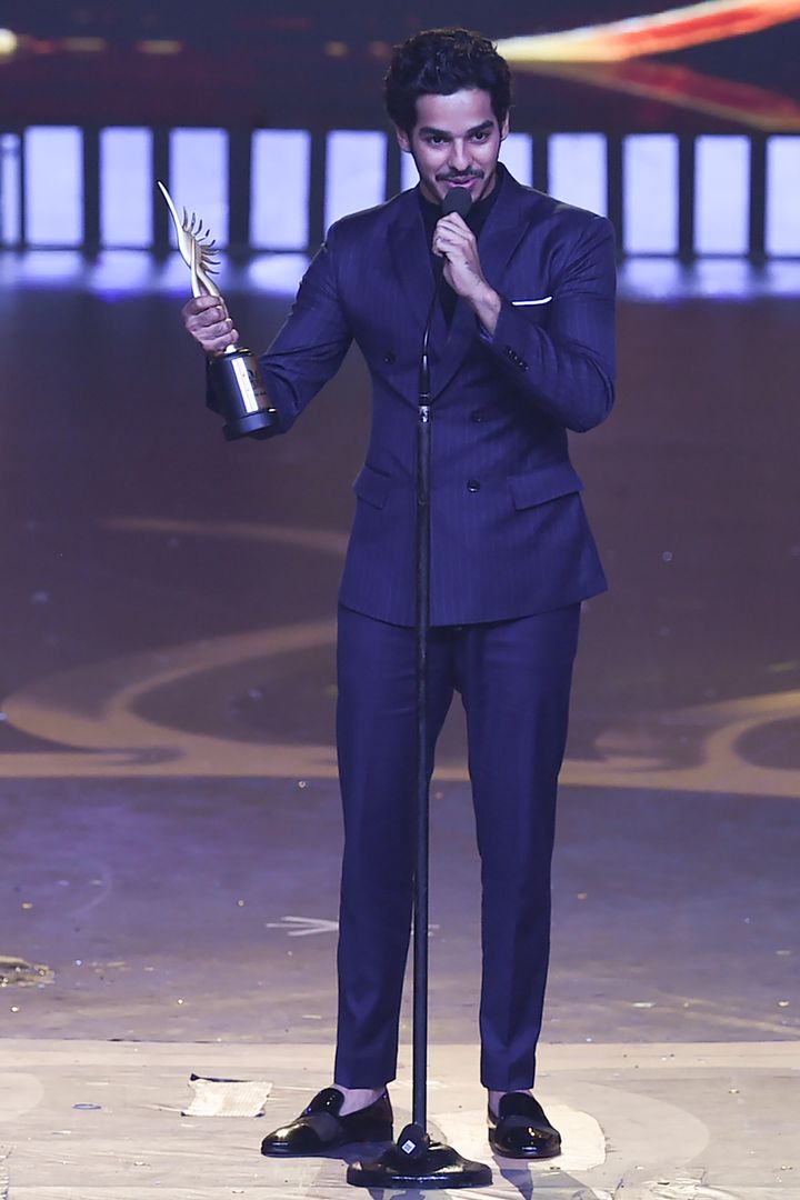 Ishan Khattar won Best Debutant Actor - Male award.