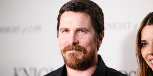 Cast member Christian Bale poses at the LA premiere of the film