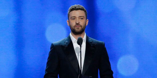 Entertainer Justin Timberlake presents the award for best acting ensemble at the 22nd Annual Critics' Choice Awards in Santa Monica, California, U.S., December 11, 2016. REUTERS/Mario Anzuoni