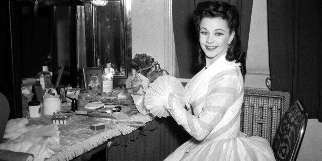 Vivien Leigh in her dressing room on the opening night of 'School for Scandal' at the Tivoli Theatre, 29 June 1948. (Photo by Gordon Short/Fairfax Media via Getty Images)