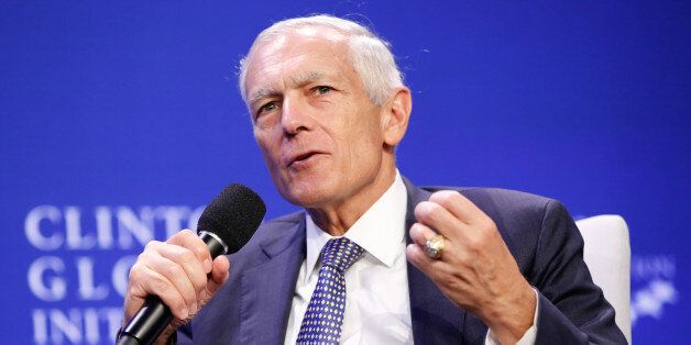 NEW YORK, NY - SEPTEMBER 29: Retired U.S. Army General Wesley Clark, CEO of Wesley K. Clark & Associates speaks onstage during the Clinton Global Initiative 2015 at the Sheraton New York Times Square Hotel on September 29, 2015 in New York City. (Photo by JP Yim/Getty Images)