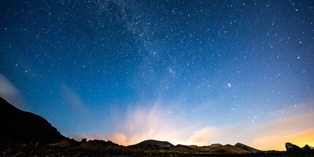Milky way from Lanzarote (Canary Islands). Spain