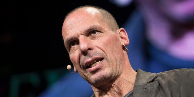 HAY ON WYE, UNITED KINGDOM - MAY 29: Yanis Varoufakis, former Greek finance minister at the Hay Festival on May 29, 2017 in Hay on Wye, United Kingdom. (Photo by David Levenson/Getty Images)