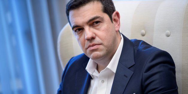 Greek Prime Minister Alexis Tsipras waits for a meeting with US President at the Maximos Mansion on November 15, 2016 in Athens.Speaking in Athens on the first leg of his last foreign trip as leader, Obama stressed that a strong Europe was 'good for the world and the US', after Trump appeared to downplay the importance of historic transatlantic ties. / AFP / Brendan Smialowski (Photo credit should read BRENDAN SMIALOWSKI/AFP/Getty Images)