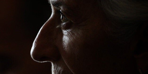 Christine Lagarde, managing director of the International Monetary Fund (IMF), looks on during the Bank of England's 'Independence - 20 Years On' conference at Fishmongers' Hall in the City of London, U.K., on Friday, Sept. 29, 2017. The conference marks two decades of independence from the government. Photographer: Simon Dawson/Bloomberg via Getty Images